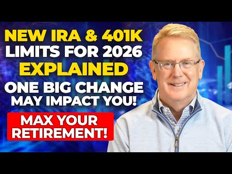2026 Retirement Contribution Limits JUST Released! PLUS 1 BIG CHANGE you need to know!  #IRA #401k