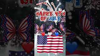 Happy Fourth of July ❤️🤍💙 #USAforever #fredom #homeofthebrave #4thofjuly
