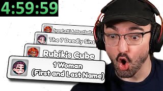 We Raced to Speedrun Whatever Word Chat Says