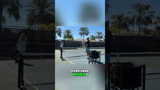 Placement Beats Power #pickleball #pickleballtips