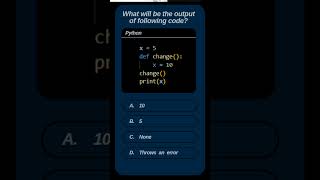 Only Coding Masters Can Solve This! 🔥 Write Your Answer in the Comments! 🧠 python exercise 2 #shorts