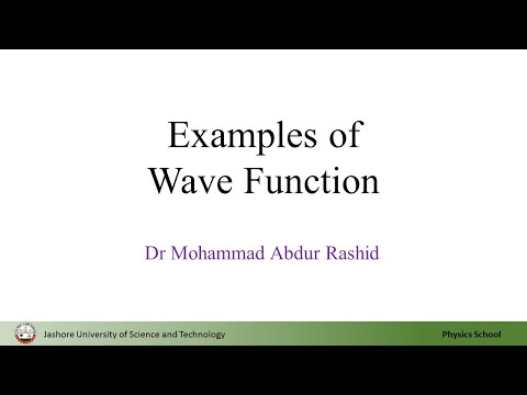 QM02: Examples of Wave Function [বাংলা]