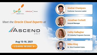 Meet Evosys at ASCEND 2021 in Florida, Aug 15 - 18!