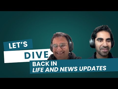 We Dive Back In - New baby, confronting a pet's illness, and a sprinkle of Trump tarriffs
