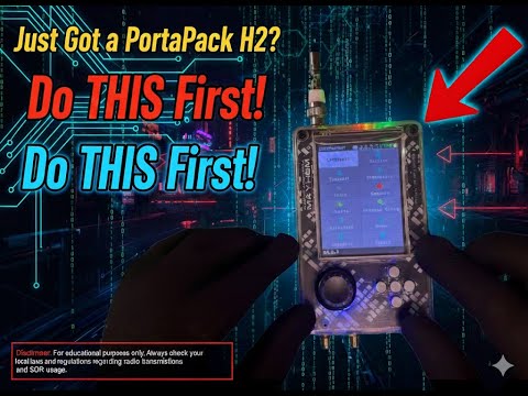 Just Got a PortaPack H2? Do THIS First! (Mayhem Setup)
