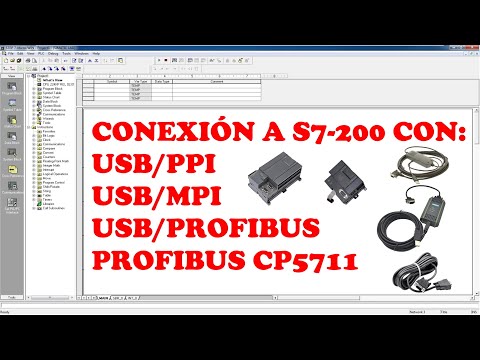 Conexion a s7200 con PPI, MPI y PROFIBUS