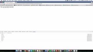 Javascript Tutorial for Absolute Beginners - 6 Other Operators typeof, delete, in, instanceof