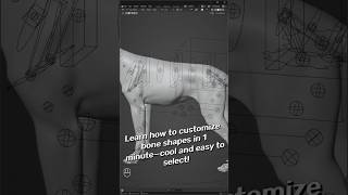 Ugly bones Hard to click Learn Custom Bone Shapes in 1 Minute!
