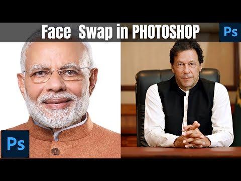 How to Easily Swap Faces in Photoshop cc | (FAST & EASY!)