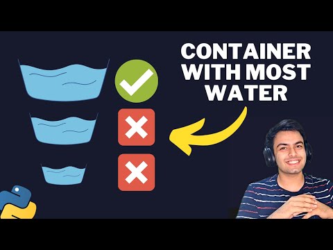 Container With Most Water LeetCode | Project Python | Brute Force & Two Pointer Approach