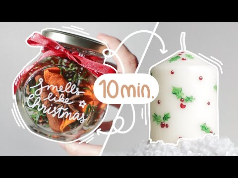 Last minute DIY Christmas gifts I will actually give this year!