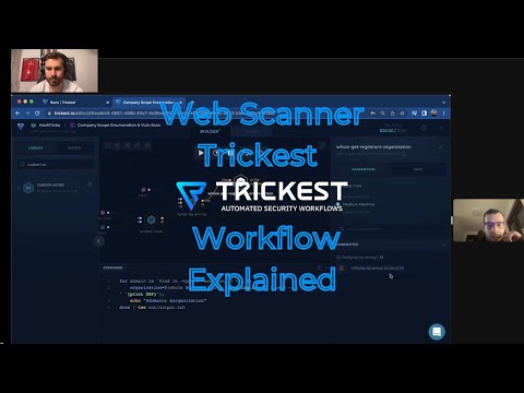 Web Scanner Trickest Workflow Explained