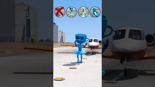 PLANE CHALLENGE bombardino crocodilo chimpanzini bananini #gta5