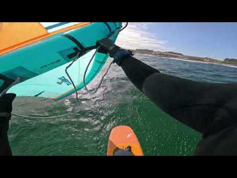 Wingfoiling Ræge, Norway 2024 04 14
