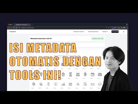 ISI METADATA 100+ GAMBAR  OTOMATIS UNTUK ADOBE STOCK DAN CANVA CONTRIBUTOR