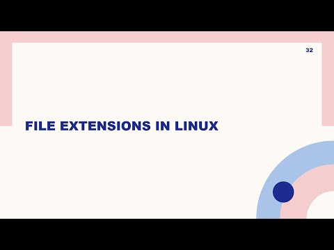 16 - File Extensions in Linux