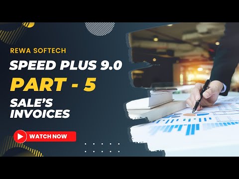 HOW TO ADD SALE INVOICE IN SPEED PLUS | SALES INVOICE | SALE BILL #billingsoftware | #billingmachine