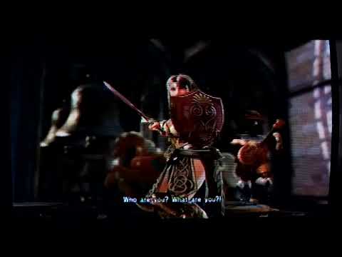 Soulcalibur IV Ivy's Story officially captured on a CRT and Xbox 360