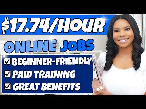 Beginner-Friendly Work From Jobs: $17.74/hr Bank Customer Service Jobs | Company Will Train You!