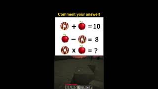 Episode 39 - Minecraft + How good is ur math? #brainteaser #mathpuzzle #livequiz #mathchallenge