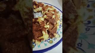 good morning #coffee #waffles #shorts #youtubepartnerperks