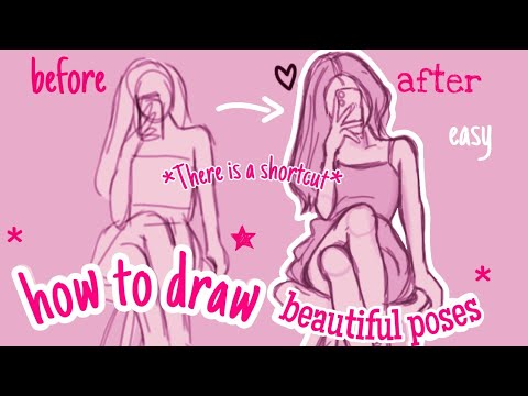How to draw body in 5 mins even if you're a BEGINNER || Ibispaintx tutorial