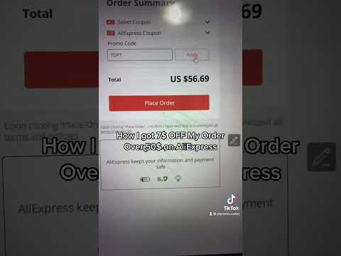7$ OFF AliExpress Coupon #Shorts