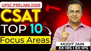 UPSC Prelims CSAT 2026 Focus Areas