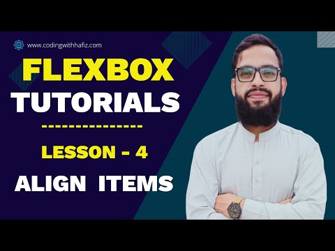 Align Items in CSS - Flex Start End - CSS Flexbox Tutorial in Hindi