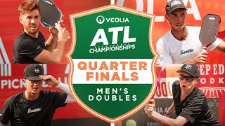 Staksrud/Patriquin v Johnson/Klinger at the Veolia Atlanta Pickleball Championships