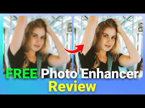 Best FREE AI Photo Enhancer 2025? - Picsman AI Image Quality Enhancer Tutorial & Review