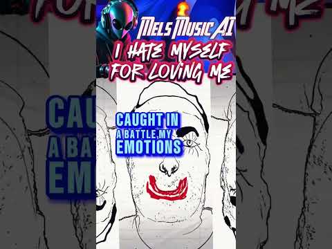 “I hate myself for loving me” ￼- Hard rock song about self love￼. #songwriter #songwriting #sunoai