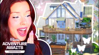 Building With The NEW Sims 4 Adventure Awaits Expansion Pack