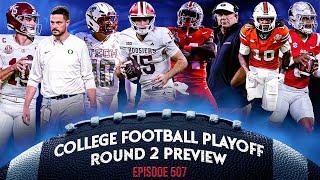 COLLEGE FOOTBALL PLAYOFF ROUND 2 PREVIEW