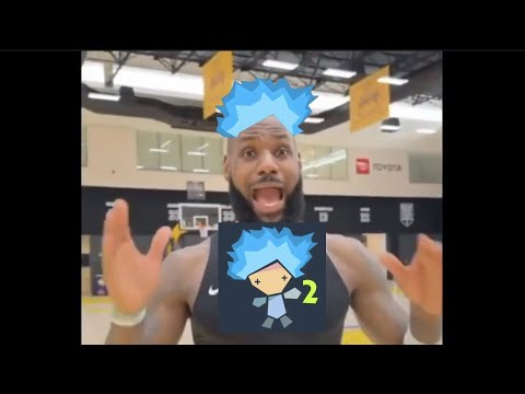 Lebron James scream if you love Drawing Cartoons 2.