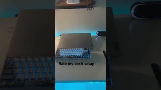Clean desk setup