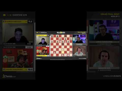 Hikaru vs. Alireza Firouzja! #hikaru #hikarunakamura #alirezafirouzja #chessmaster #bulletchess