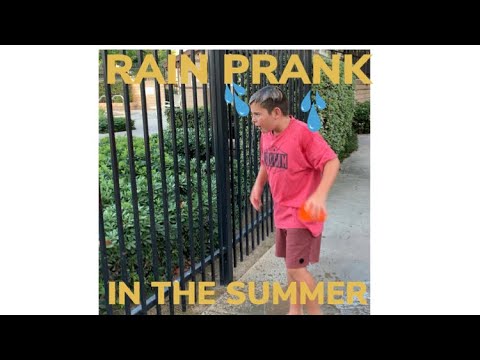 Summer Raining Prank!