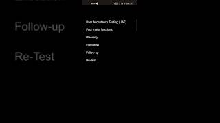 User Acceptance Testing (UAT)
