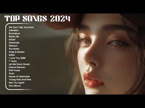Top Hits English Songs Collection Album 2024 - Charlie Puth, Ava Max, Clean Bandit, Dua Lipa,...