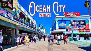 Ocean City Maryland Boardwalk [4K]