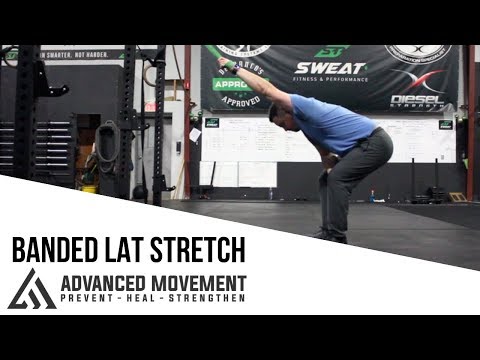 Banded Lat Stretch | Latissimus Dorsi & Triceps Mobility