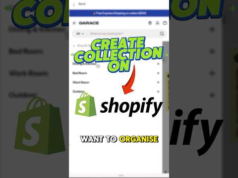Shopify Collections: How to Create & Organize Products Like a Pro! 🛒✨ #shopifytips #shopifytutorial