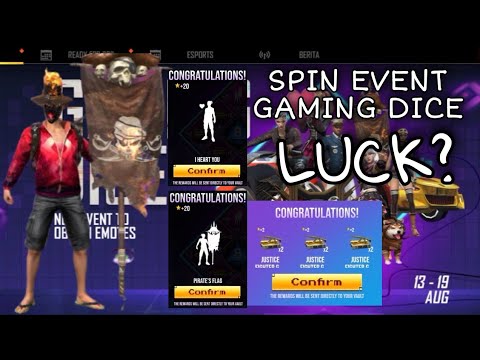 SPIN EVENT GAMING DICE 🤡💥 AUTO LUCK 💥 EMOTE OLD KELUAR LAGI?🥳