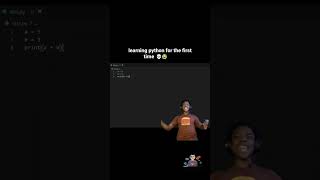 Learning Python Be Like 😎➡️😭 | Programmer Life #shorts #shortsfeed #coding #programming #funnyshorts
