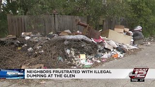 Video: Neighbors want change after illegal trash dumping problem plagues neighborhood 5 years later