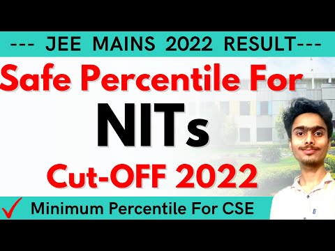 Minimum Percentile For NITs | Safe Score | Jee Mains 2022 Result Update | College Jaankaar |