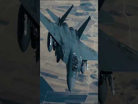 "F-15 Eagle: The Fighter Jet That Rules the Air" #militaryaviation #military
