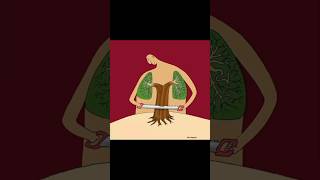 "Cutting Trees = Cutting Our Lungs | The Hidden Cost of Deforestation"#devmotivation