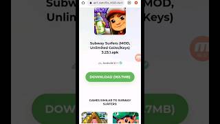 Hack subway surfer |hack all games #hack #games #gamehack